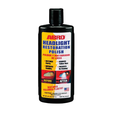 "ABRO Headlight Restoration Polish" žibintų polirolis, 237ml