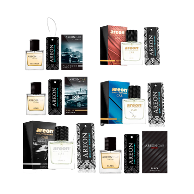 "Areon Quality Perfumes Car" Purškiamas oro gaiviklis, 50ml
