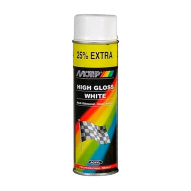 "Motip" 25% Extra Dažai, baltos spalvos, 500ml