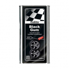 "Pro Elite Black Gum" Padangų juodintojas, 1l