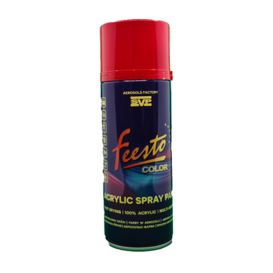 "SVP Feesto" Dažai, RAL3013 pomidoro raudonos spalvos, 330ml