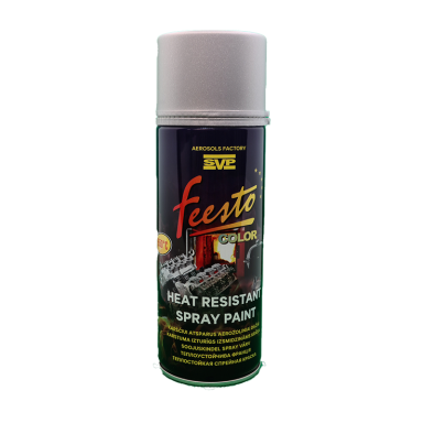 "SVP Feesto" Karščiui atsparūs dažai, pilkos spalvos, 330ml