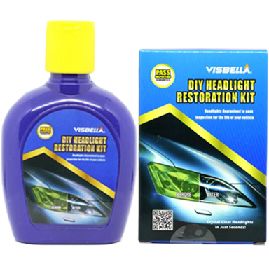 "Visbella Diy Headlight Restoration Kit" žibintų polirolis, 125ml