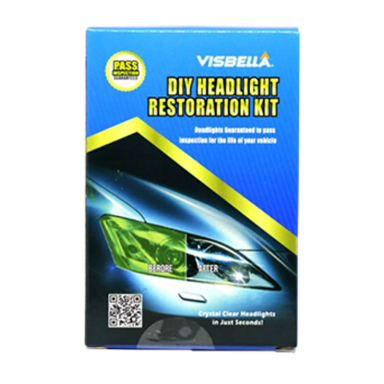 "Visbella Diy Headlight Restoration Kit" žibintų polirolis, 125ml