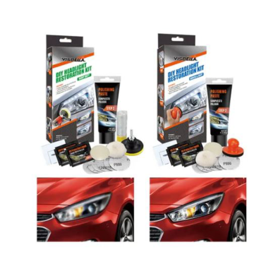 "Visbella Diy Headlight Restoration Kit" Žibintų poliravimo rinkinys